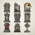Almonry Headstone, 9 pack, photo 1