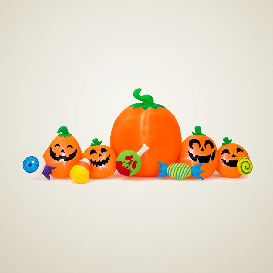 Almonry Pumpkin Inflatable 8ft, photo 1