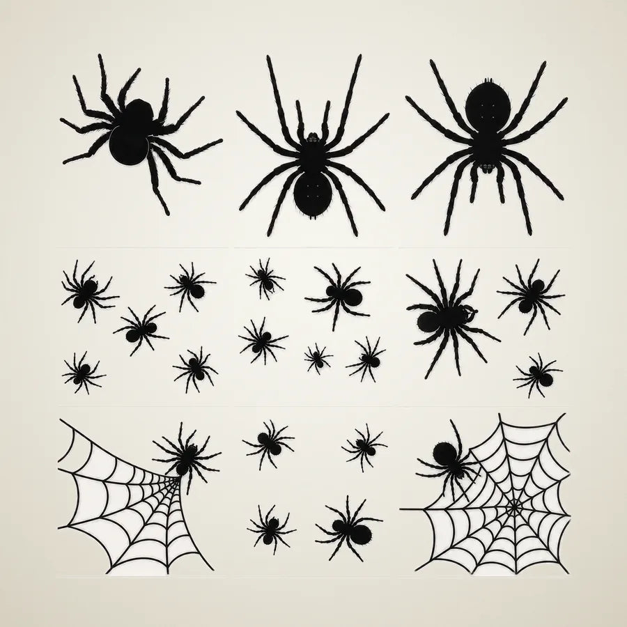 Almonry Spider Window Silhouettes, photo 1