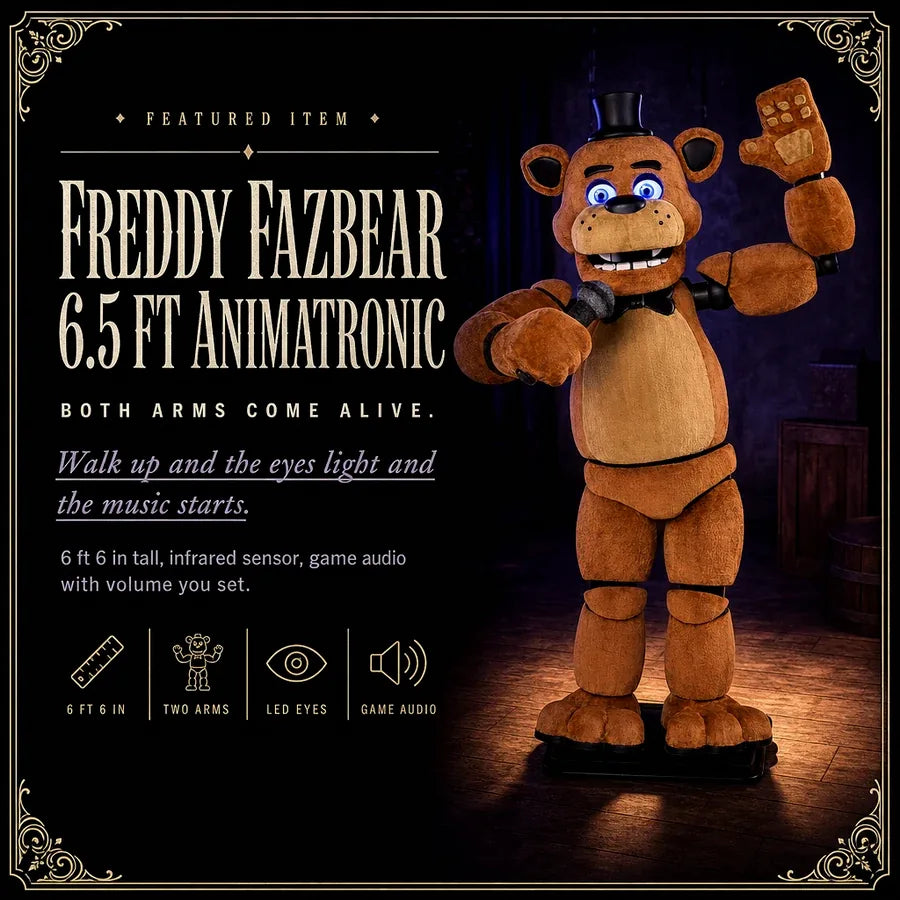 Animatronic Band Bear 6.5ft, photo 1