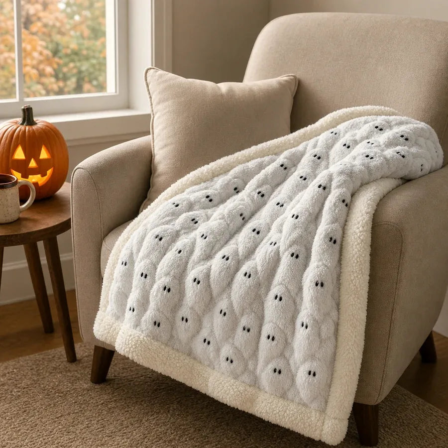 Barbican Ghost Throw Blanket, photo 10