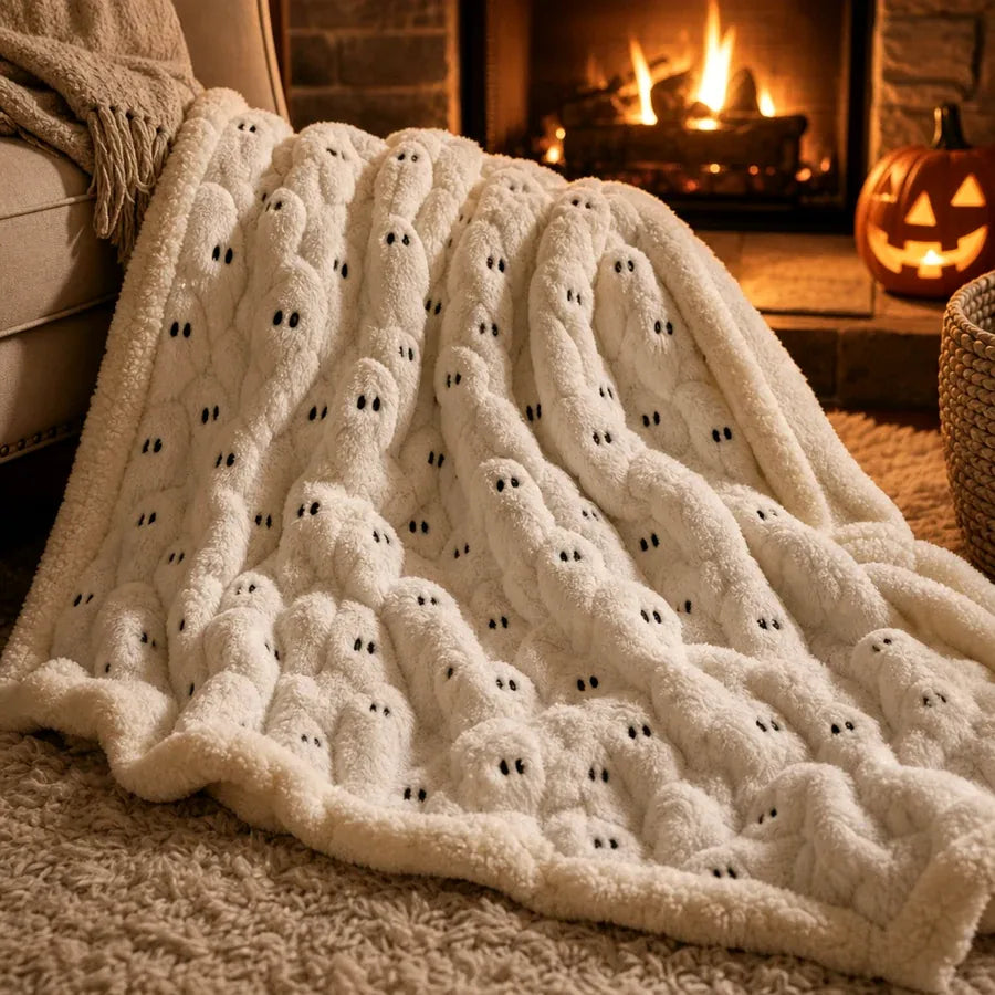 Barbican Ghost Throw Blanket, photo 11