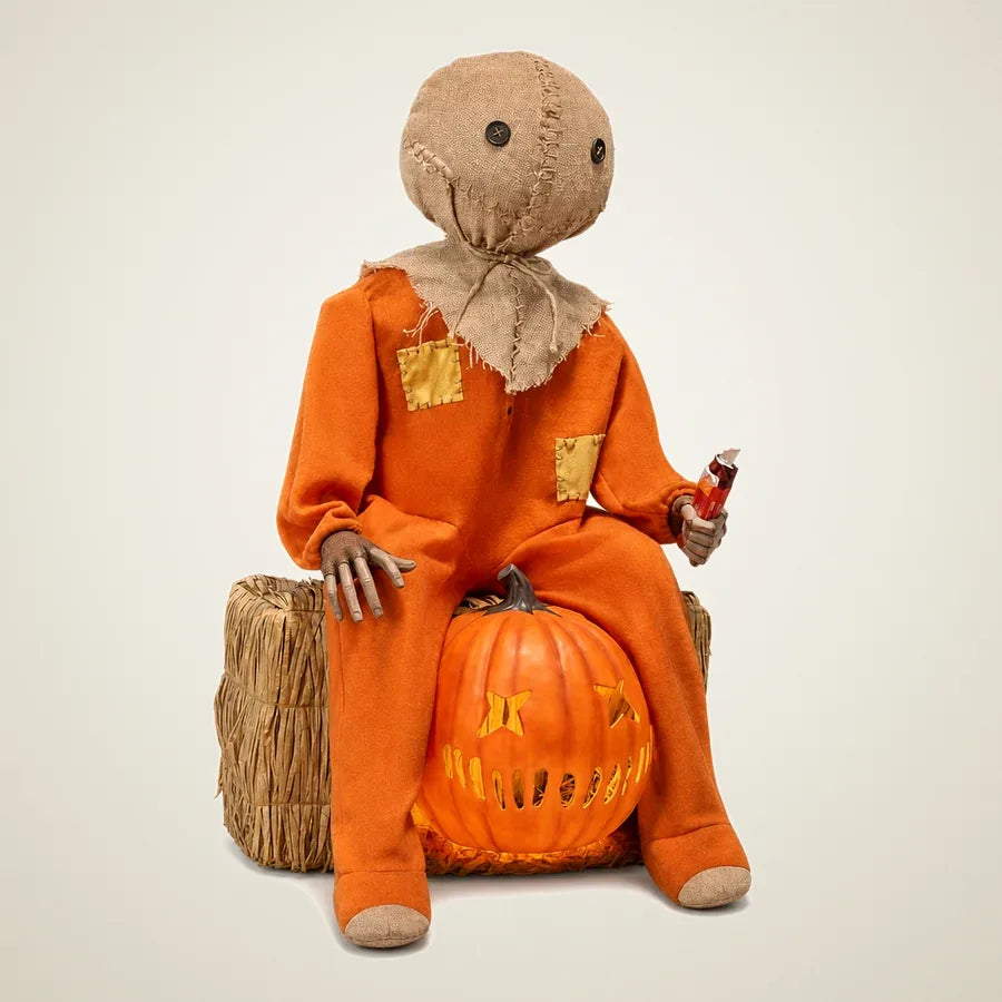 Burlap Trick-or-Treater Animatronic, photo 1