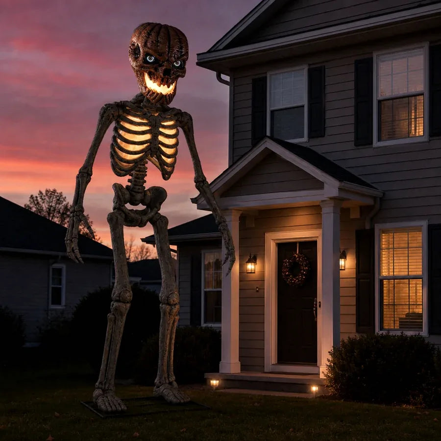 Chantry Inferno Pumpkin Skeleton 12ft, photo 2