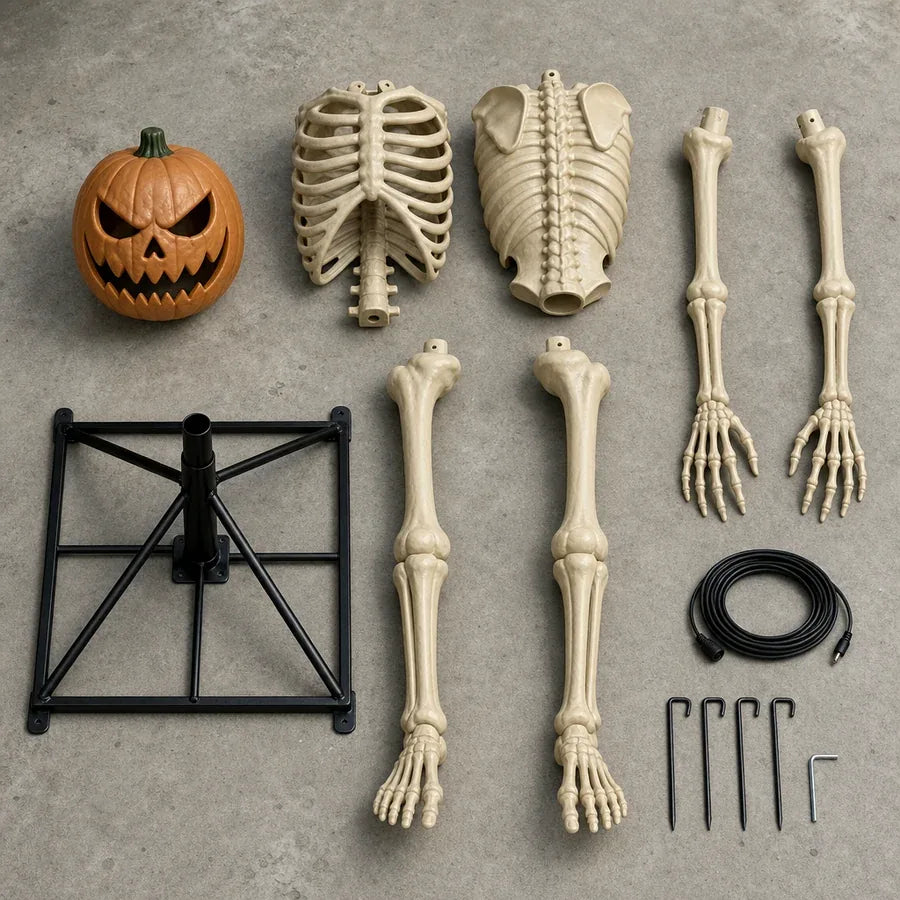 Chantry Inferno Pumpkin Skeleton 12ft, photo 10