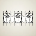 Courtyard Graveyard Fence, 10 pack, photo 1