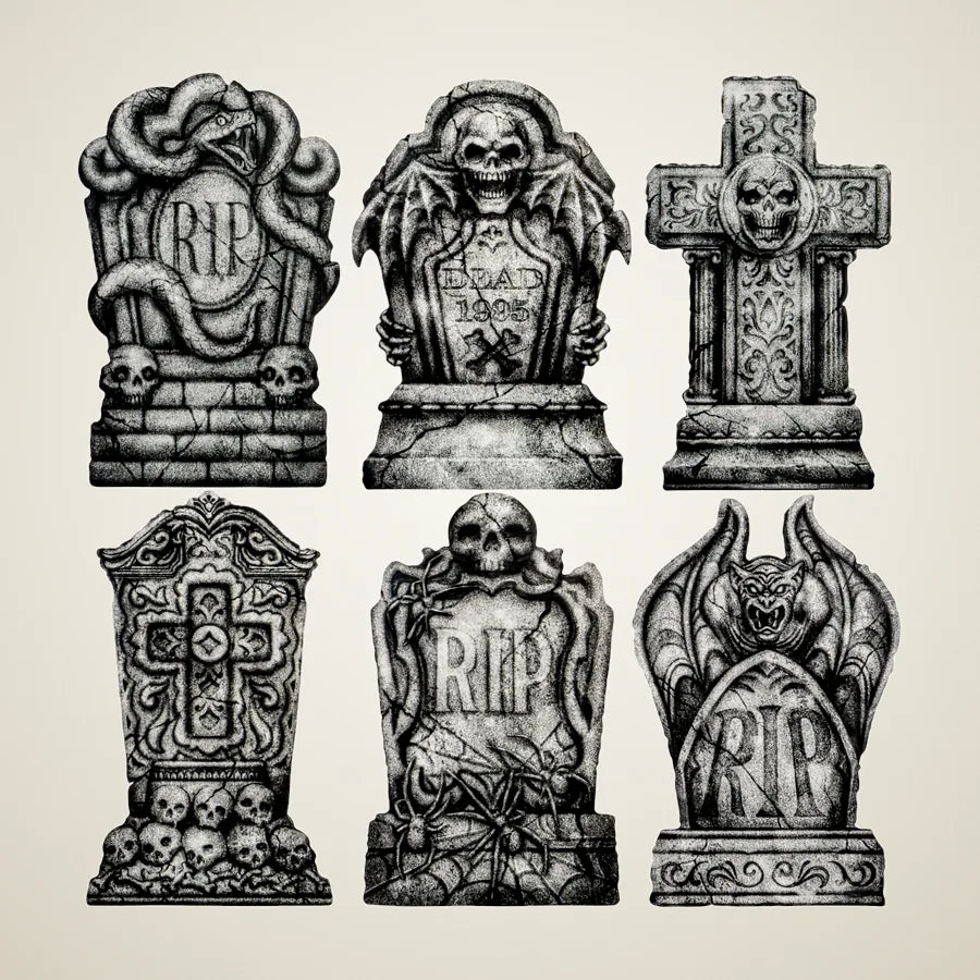 Dungeon Tombstones, 6 pack, photo 1