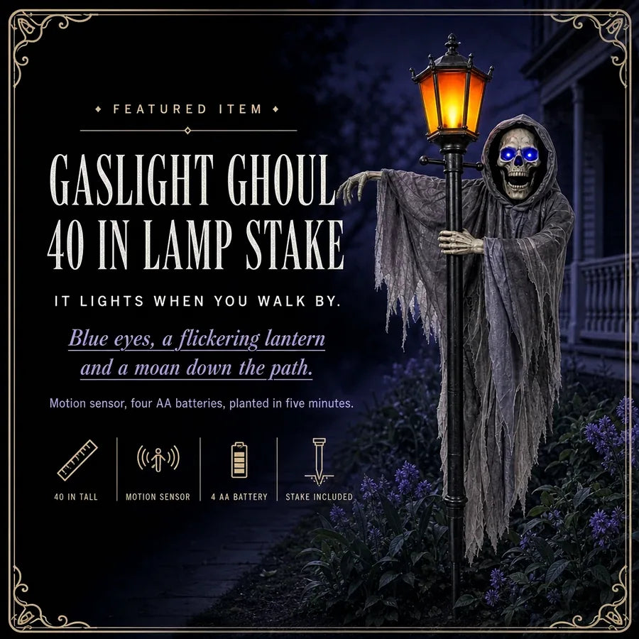 Gaslamp Specter Yard Stake, photo 1