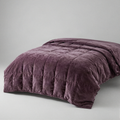 Velvet Quilted Bed Runner
