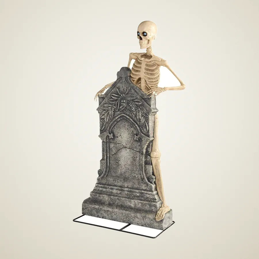 Masonry Skeleton Headstone 5ft, photo 1