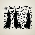 Vassal Witch Window Silhouettes, photo 1