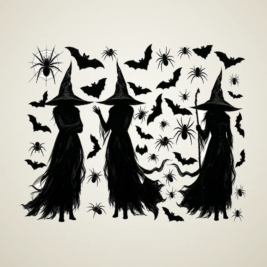 Vassal Witch Window Silhouettes, photo 1