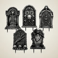 Wyvern Headstone, 5 pack, photo 1